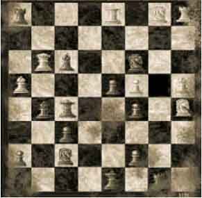 Chess board postion
